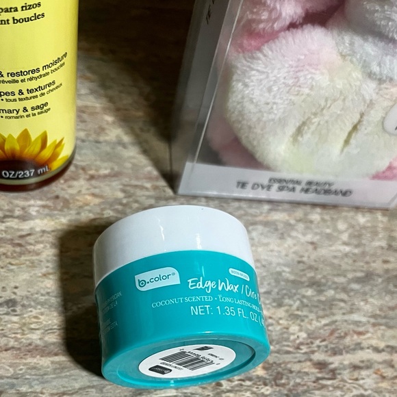 Bundle of Jane Carter quench curl hydrator, b total edge wax & tie dye headband - Picture 5 of 16